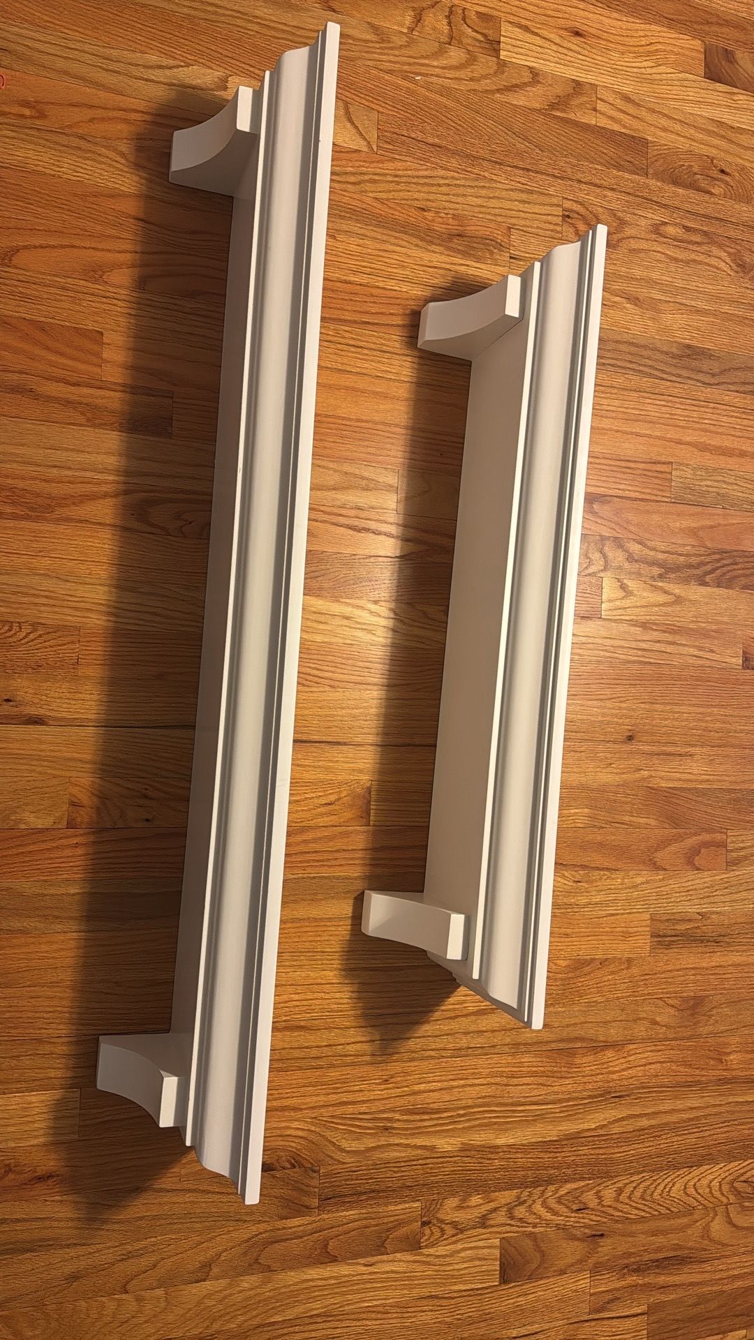 Pottery Barn White Floating Shelves-set of 2