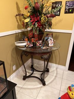 Glass Decorative Living Room Table