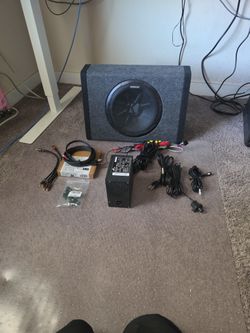 10" Kicker Subwoofer Ready For Home Audio Or Vehicle