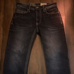 Boot Cut Blue Pants 29/30 male