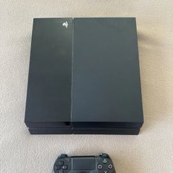Sony PlayStation PS4 500GB Black Console With Controller Pre Owned 