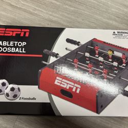 NWT ESPN Tabletop Foosball Game