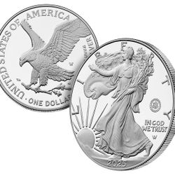 250th Anniversary United States Army American Eagle One Ounce Silver Proof Coin