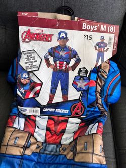 Marvel Avengers Captain America youth costume