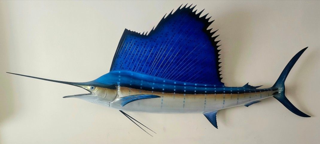 Huge 112" Sailfish Wall Mount