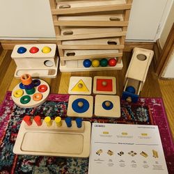 Monti Kids Level 4 Complete Kit- Authentic Montessori Materials/ Toys