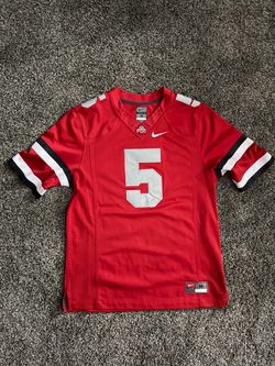 Nike Mens Ohio State OSU Buckeyes 2012 Pro Combat Rivalry Alternate Throwback Football Jersey Medium