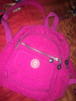 Cute pink backpack