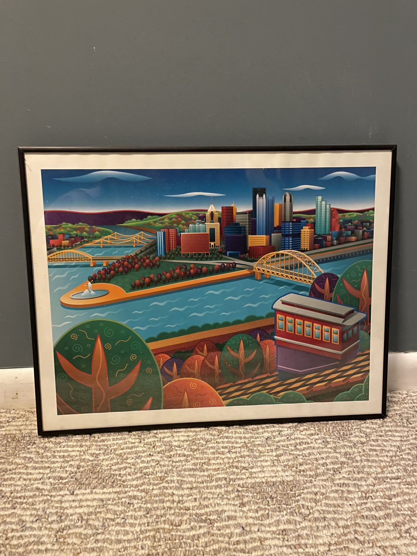 Pittsburgh Skyline Frame