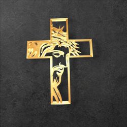 Jesus Profile Cross Wall

Art | Christian Wall Decor |

Modern Religious Home

Decoration | Faith Based

Gift | 3D Printed Cross