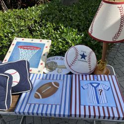 Baseball Decor For A  Boy’s Room