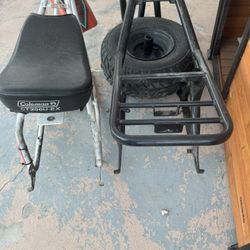 Black Mega Moto Mini bike frame 