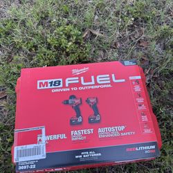 Milwaukee M18 Fuel Impact & Hammer Drill