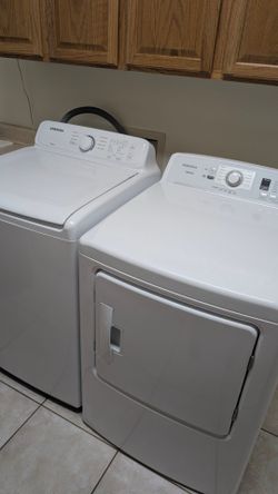 WASHER AND DRYER