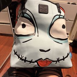 Double sided jack and sally tote from loungefly