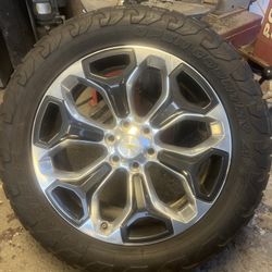 Chevy 22” Wheels & Tires