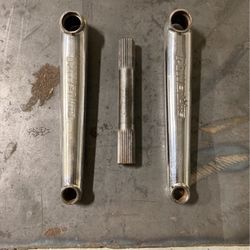 Powerlite Bmx Gt Mid School Profile Made In USA 180mm Good Condition Old School Bmx Racing 