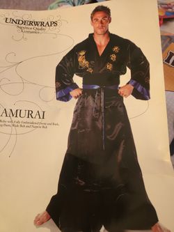 Samurai Halloween  Xxl