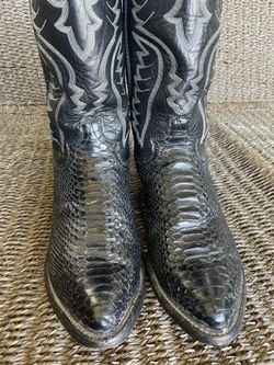 Justin python outlet boots