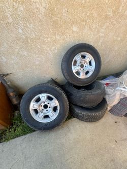 chevy rims and tires r17