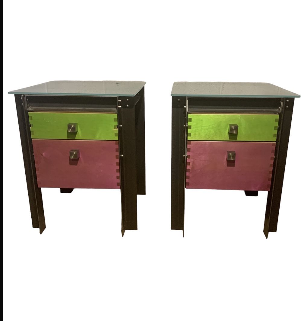 Industrial Modern Nightstands 