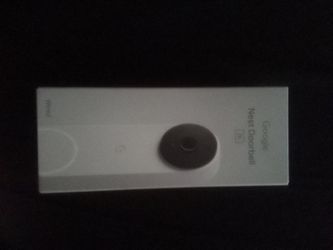 Google nest doorbell