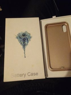 IPHONE X battery case