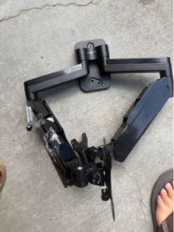 Universal wall monitor stand