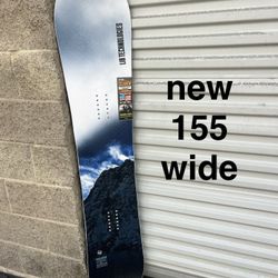155 wide NEW Lib Tech Cold Brew snowboard