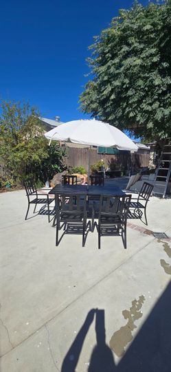 Patio table and chairs