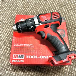 New M18 Milwaukee Drill 