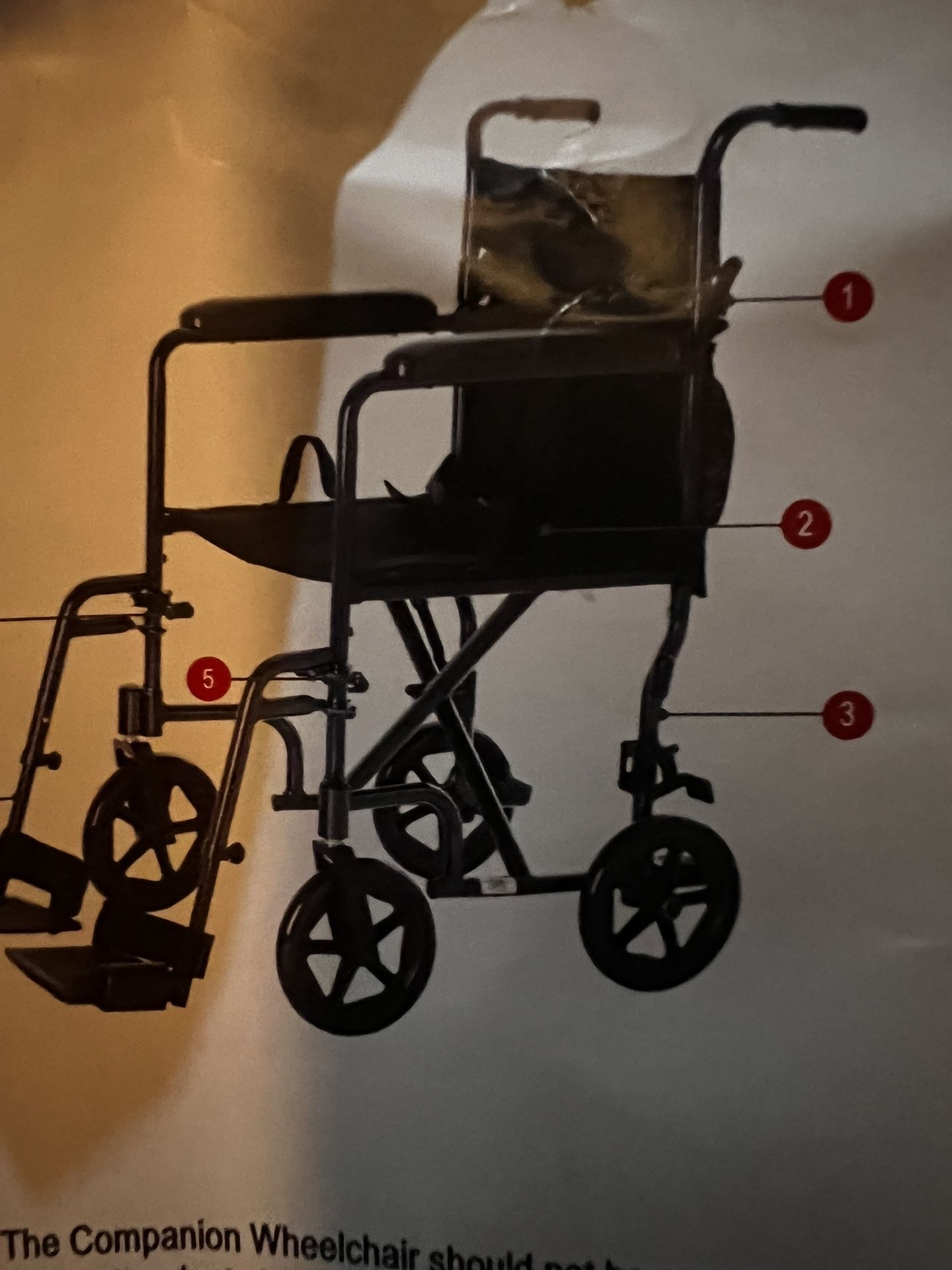 New Transport Chair
