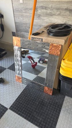 Metal mirror 26x30