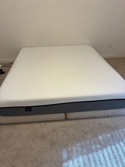 King sz mattress & box springs