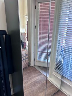 Ikea mirrored wardrobe unit