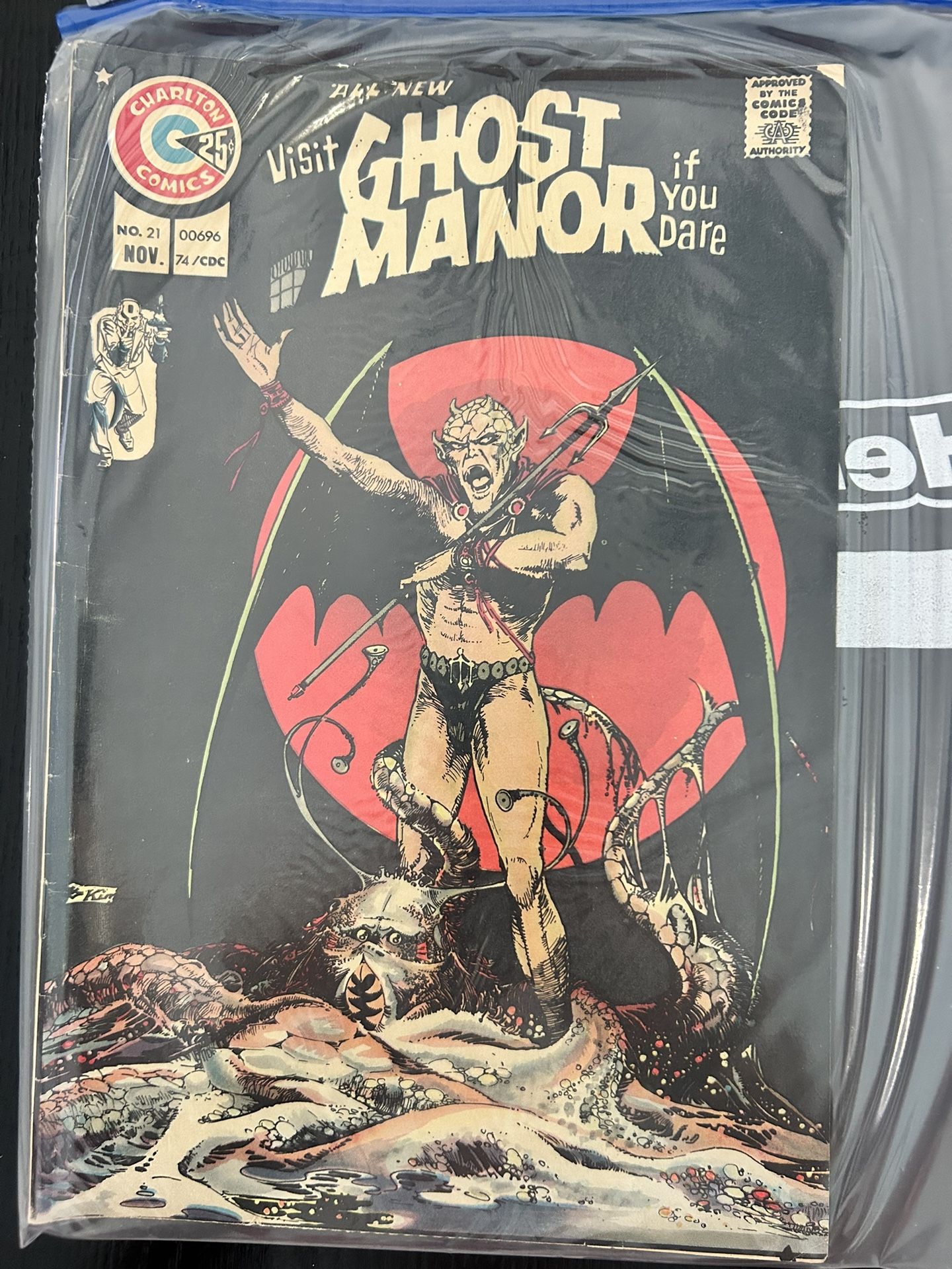 Ghost Manor #21 Charlton Comics 1974 Horror Ghosts