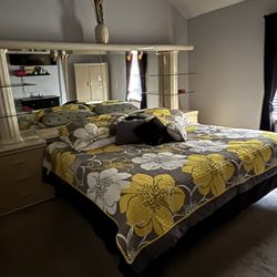 King Size Bed With Armoire 