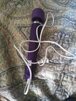Massager wand 10 rotations.