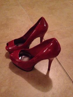 Red high heels