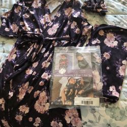 Dressed To Deliver Delivery Robe And Swaddle Hat Set