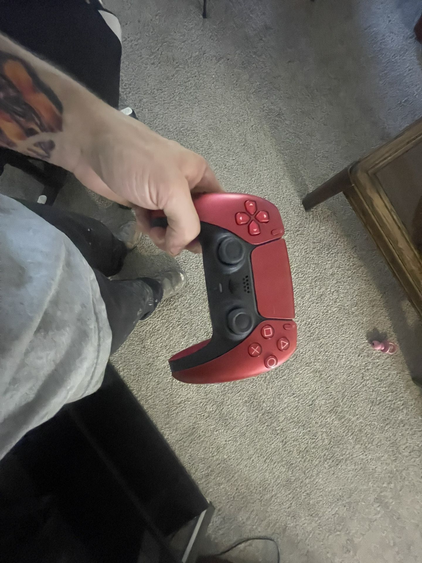 Red PS5 Controller