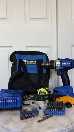Kobalt 24-volt 1/2-in Keyless Brushless Cordless Drill 1 -Batteries Included, and Charger Included