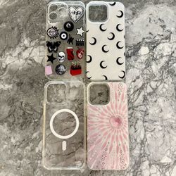 iPhone 16 Pro Max Phone Cases (Set Of 4)