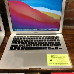 2014 MacBook Air 13.3” macOS Big Sur Webcam WiFi Bluetooth Backlit Keyboard i5 8GB RAM 128GB SSD