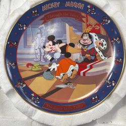 Mickey Minnie Plate 