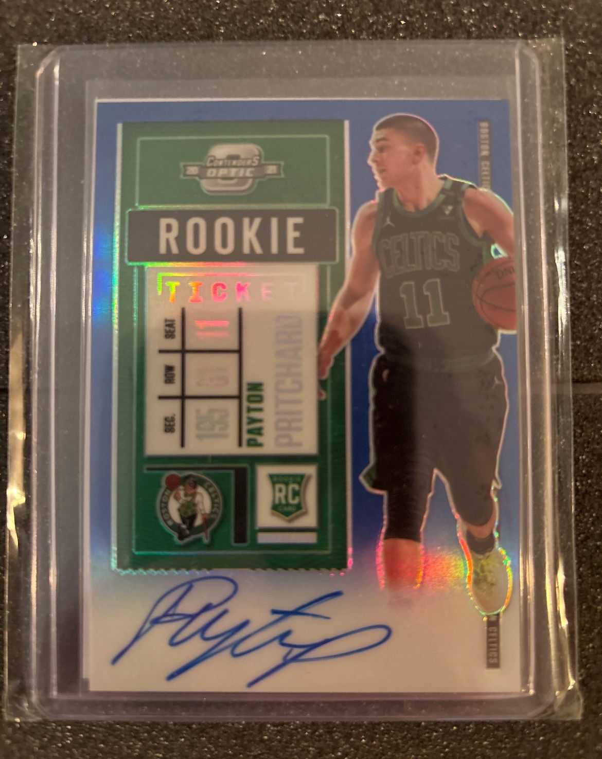 Payton Pritchard Rookie On Card Auto /99