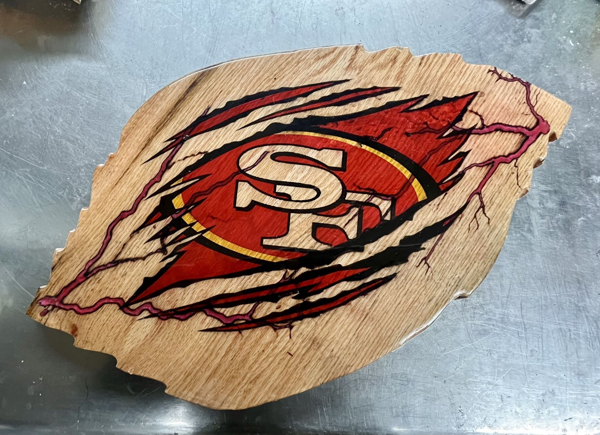 San Francisco 49ers Resin Plaque