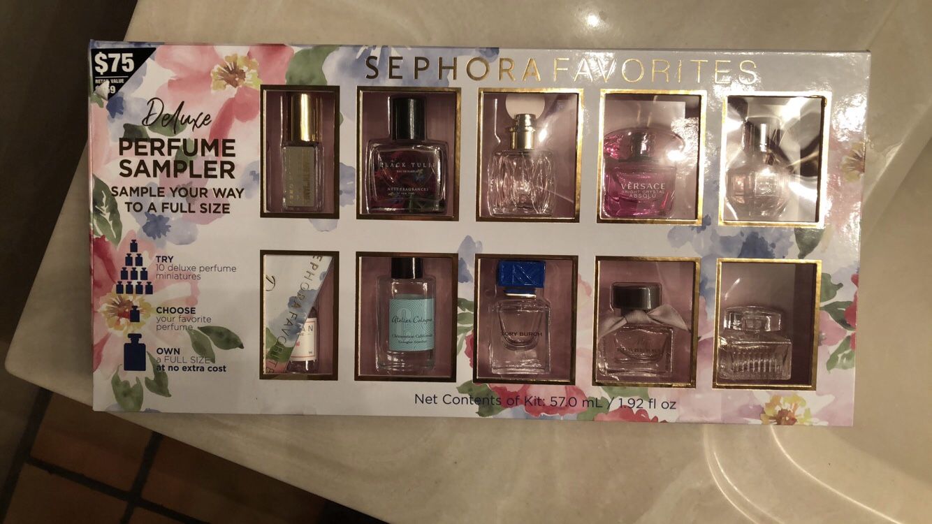 Sephora deluxe perfume sampler