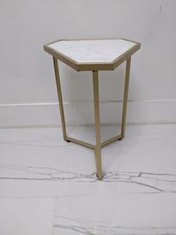 Marble side table