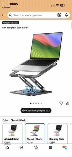 Laptop stand new